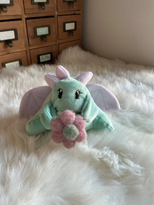 Mange-Soucis vert d’eau et lilas